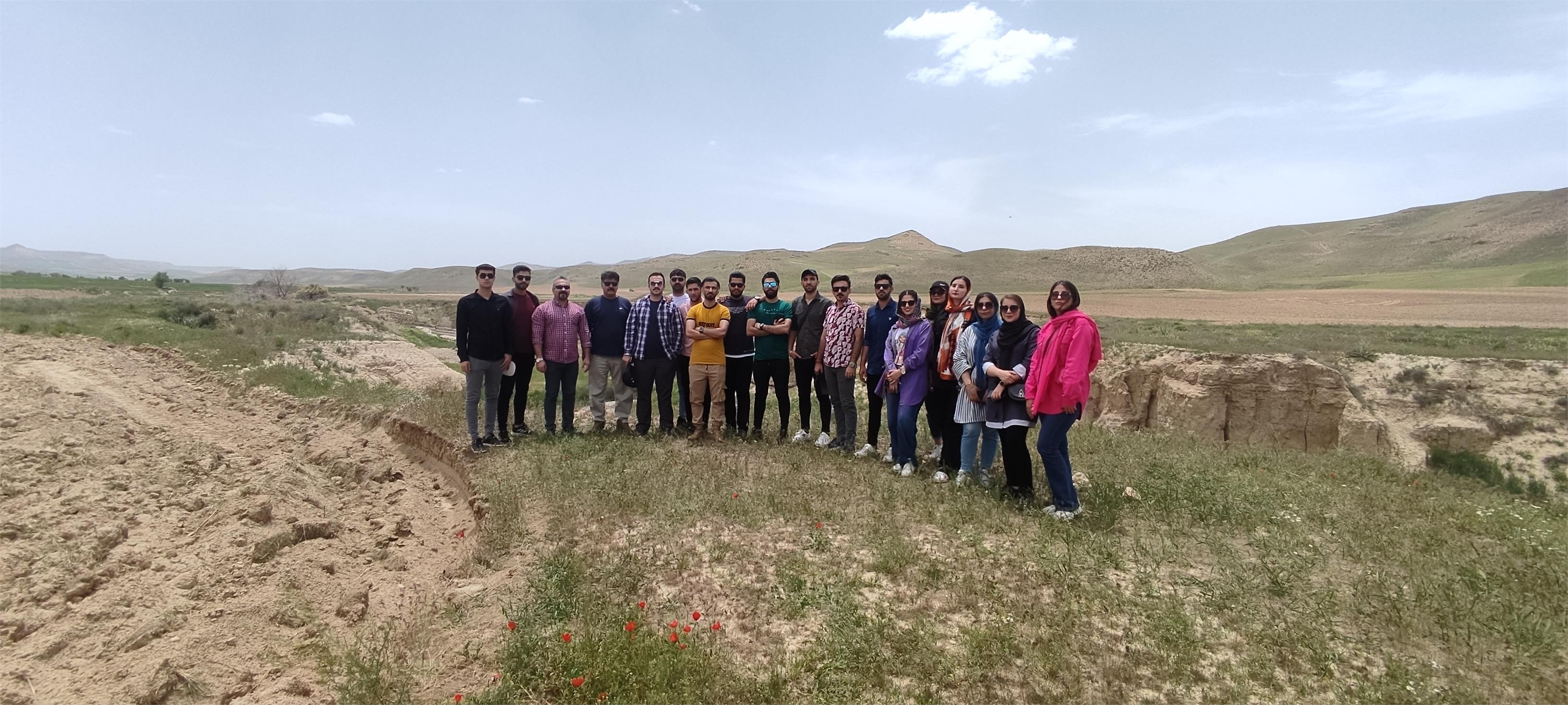 بازدید علمی (دروس حفاظت خاک پیشرفته، فرسایش و حفاظت خاک)