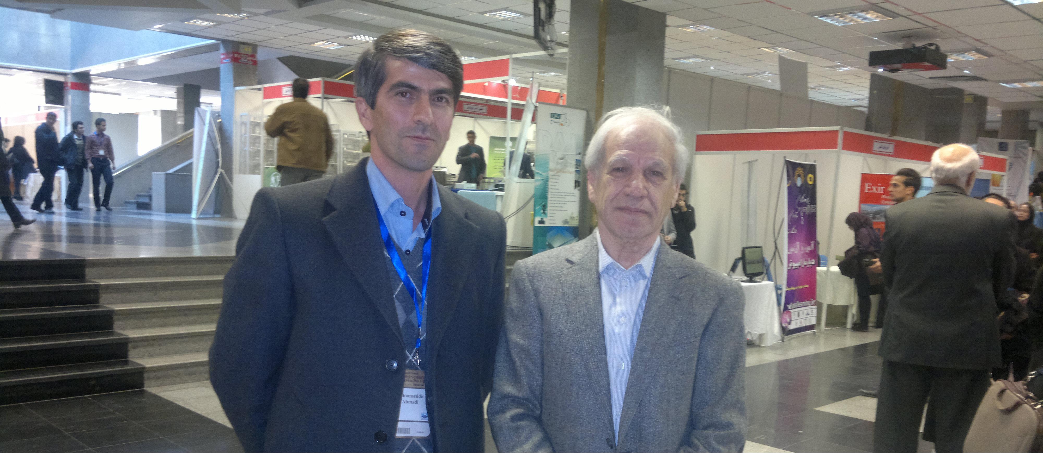 پروفسور محمد رضا زرین دست و دکتر احمدی