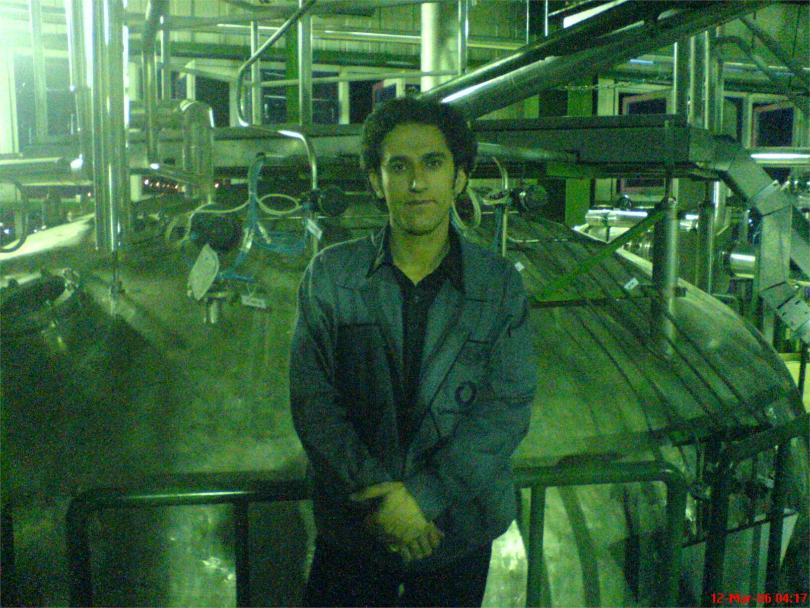 بخش تولید کارخانه کیمیای غرب گستر (تحت فوگل بوش اتریش) 1384