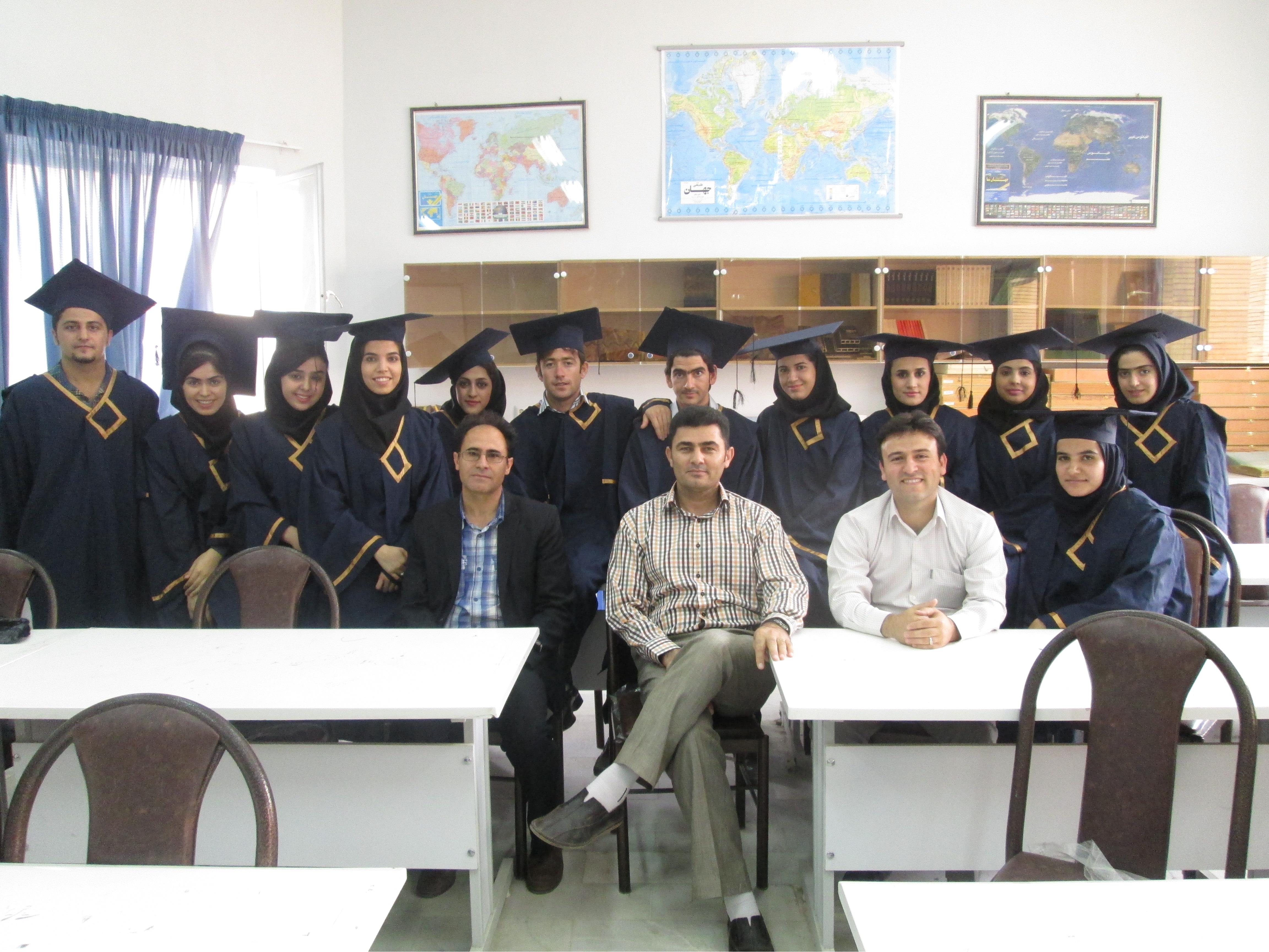 فارغ التحصیلی دانشجویان ورودی 88 آب و هواشناسی..