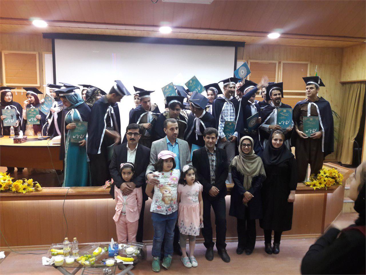 جشن فارغ االتحصیلی 1396