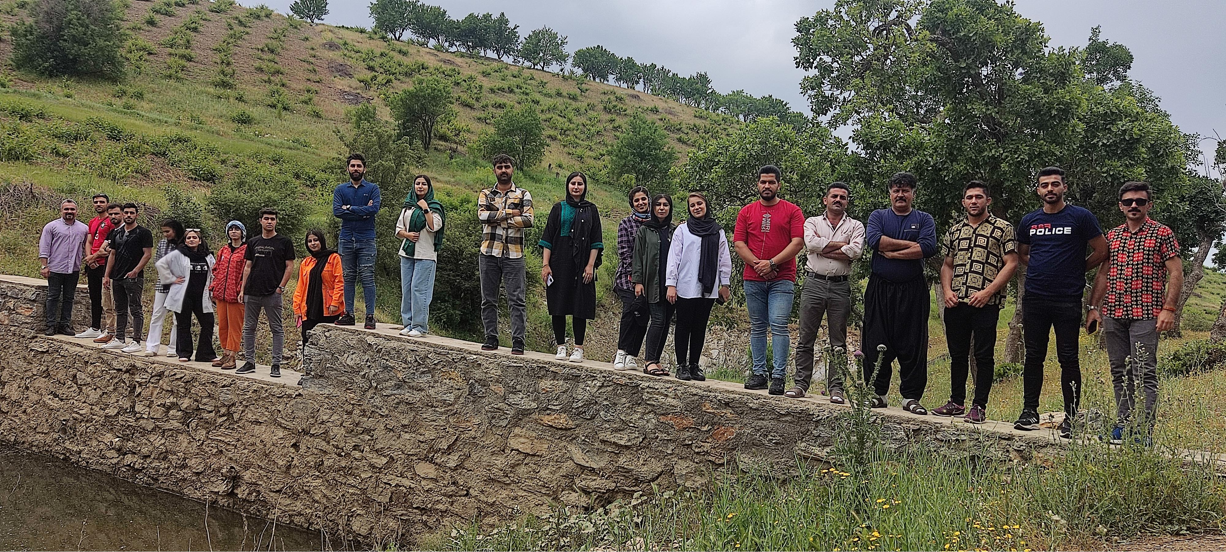 بازدید علمی (دروس حفاظت خاک پیشرفته، فرسایش و حفاظت خاک)