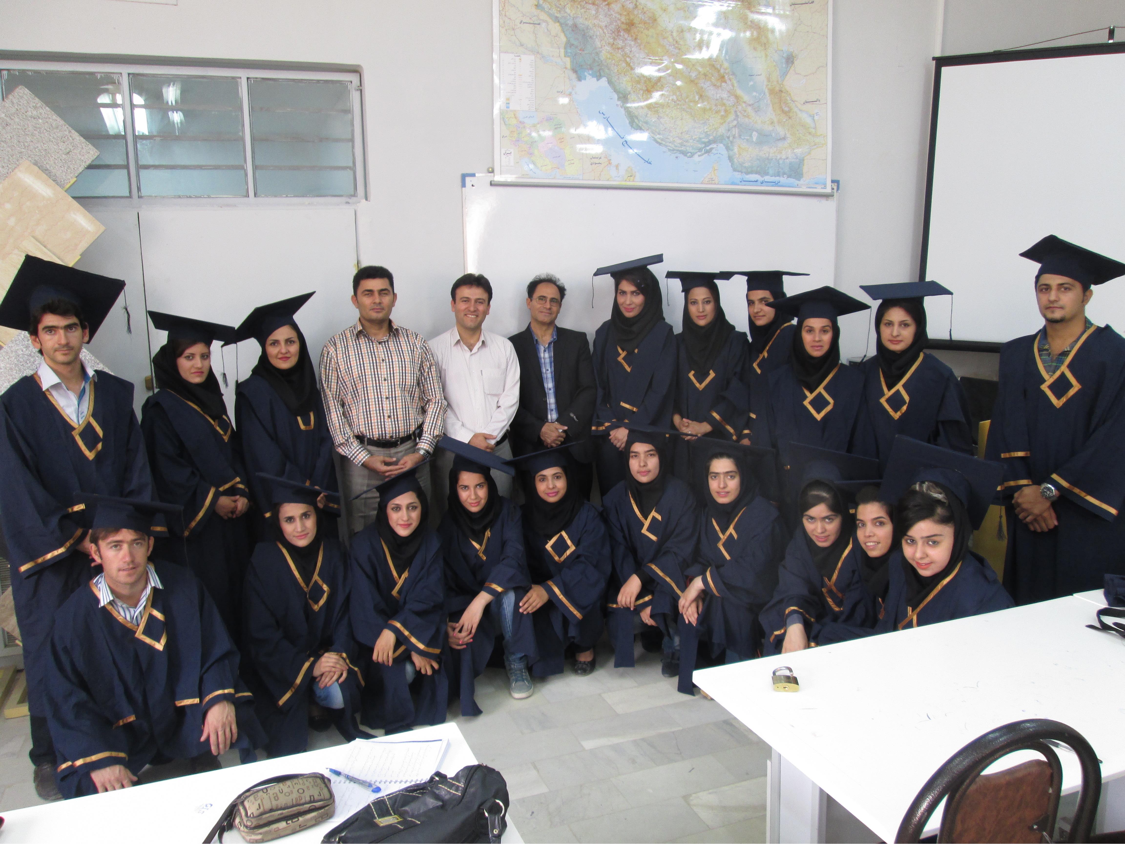 فارغ التحصیلی دانشجویان ورودی 88 آب و هواشناسی