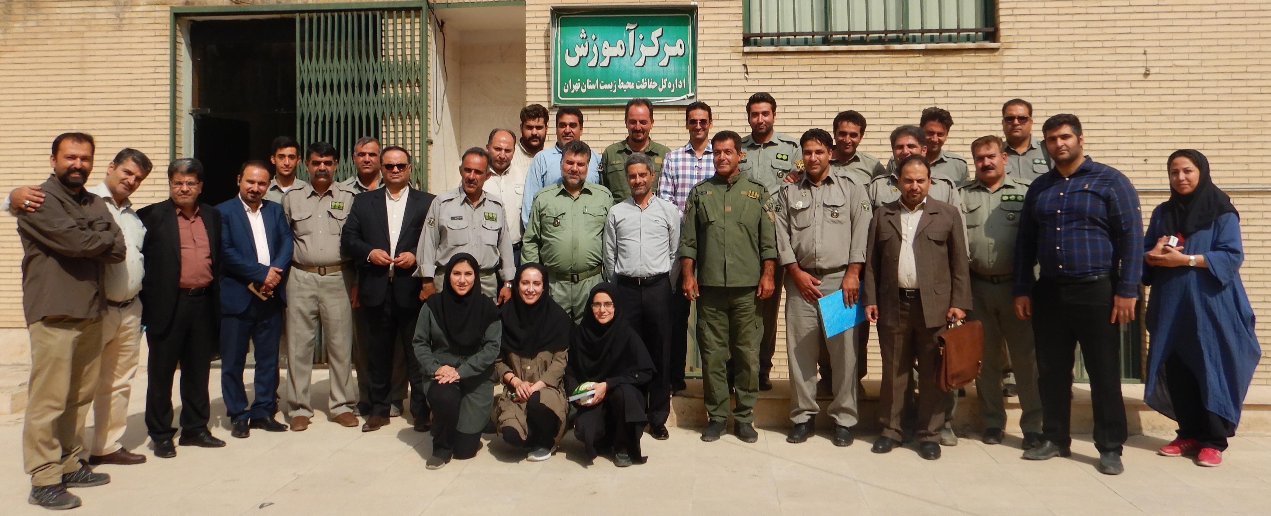 برگزاری کارگاه آشنایی با روش های نوین برآورد جمعیت خزندگان و دوزیستان، اداره کل محیط زیست استان تهران