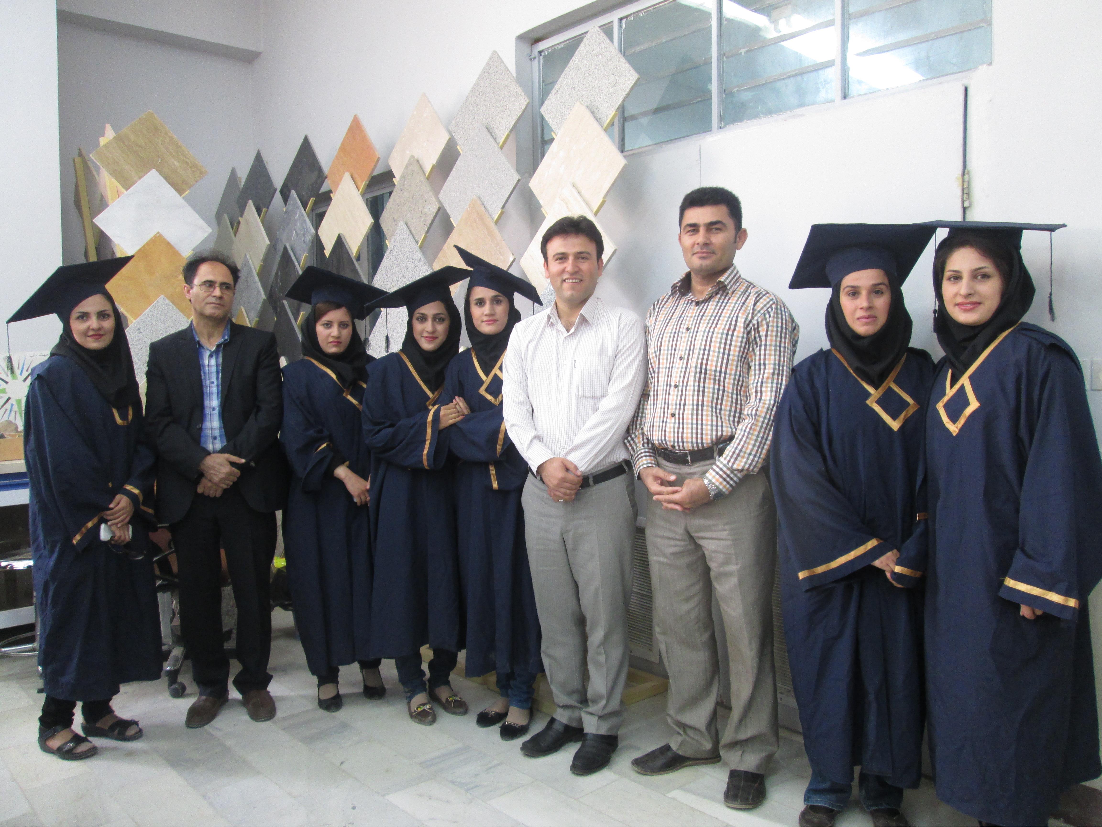 فارغ التحصیلی دانشجویان ورودی 88 آب و هواشناسی.