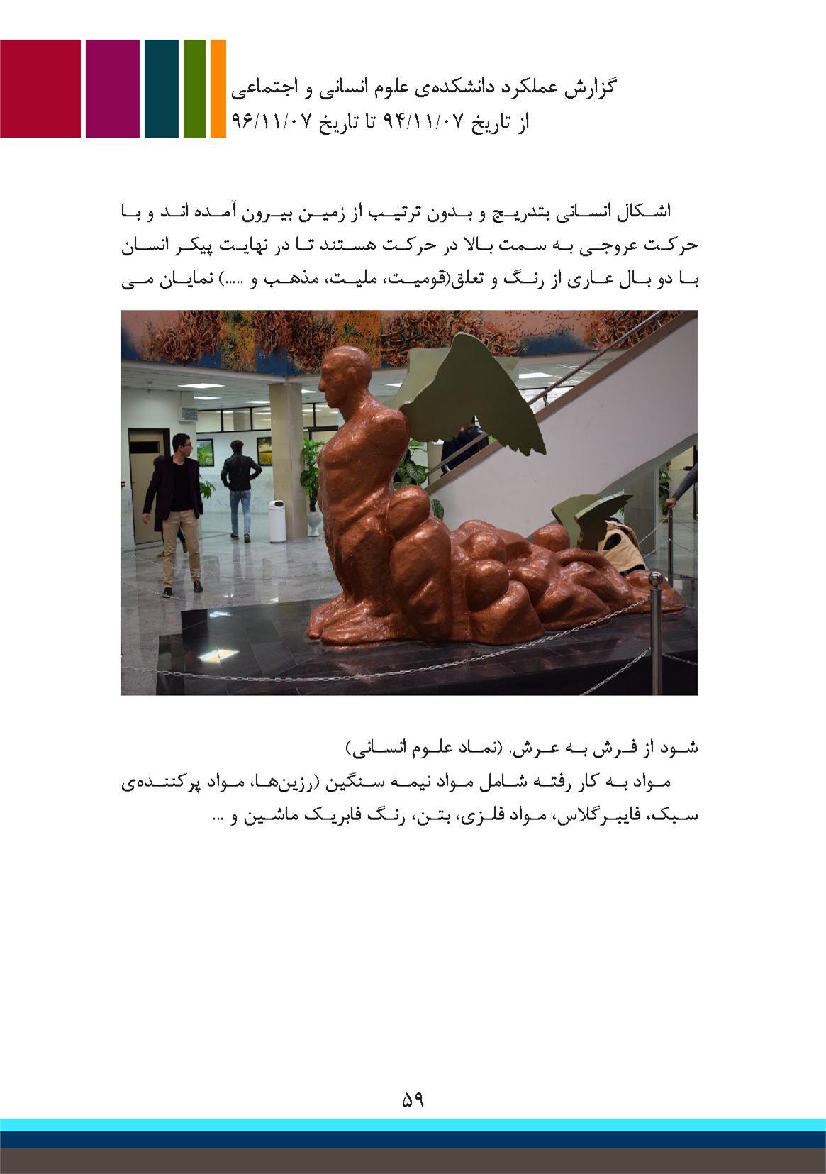 اقدامات در دانشکده علوم انسانی