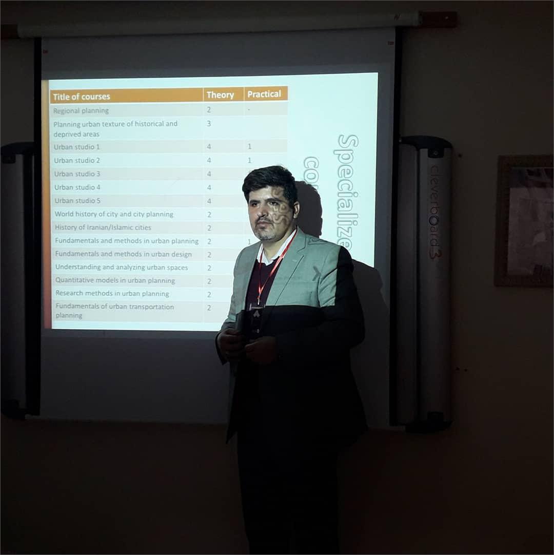 کارگاه شهرسازی برای اساتید دانشگاه پلی تکنیک سلیمانیه