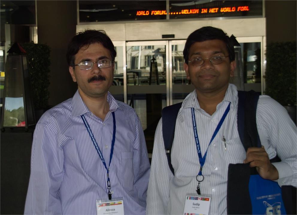 همراه با پروفسور سودیپ میسرا - کنفرانس SPECTS 2011