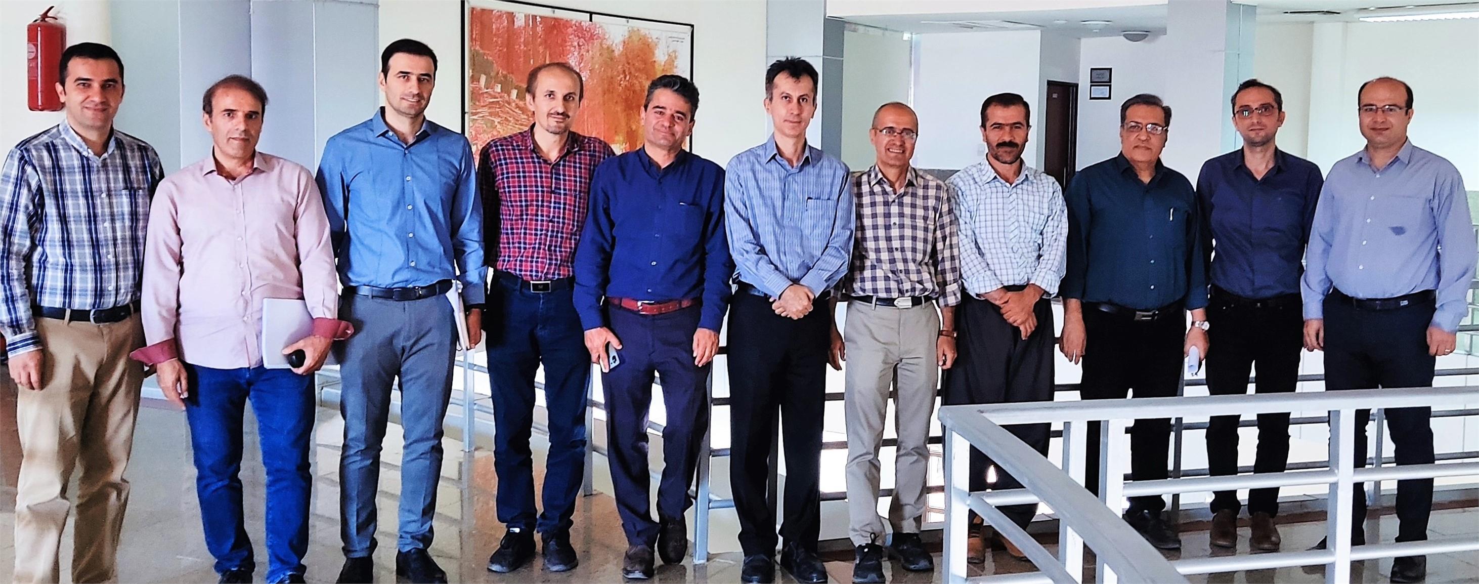 همکاران گروه مهندسی عمران دانشگاه کردستان